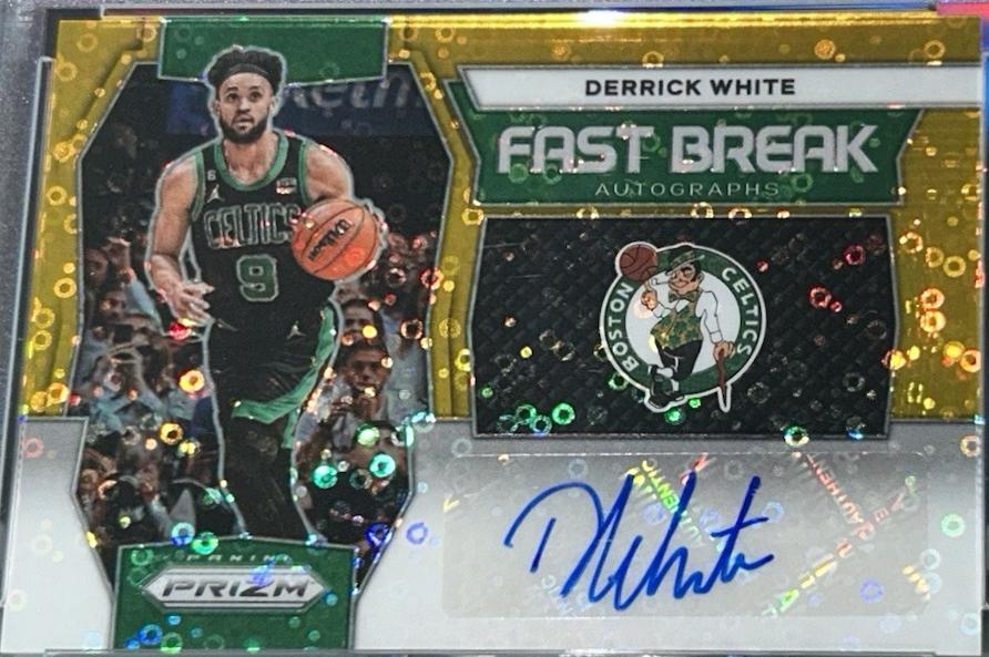 Derrick White [Gold] #FB-DWB