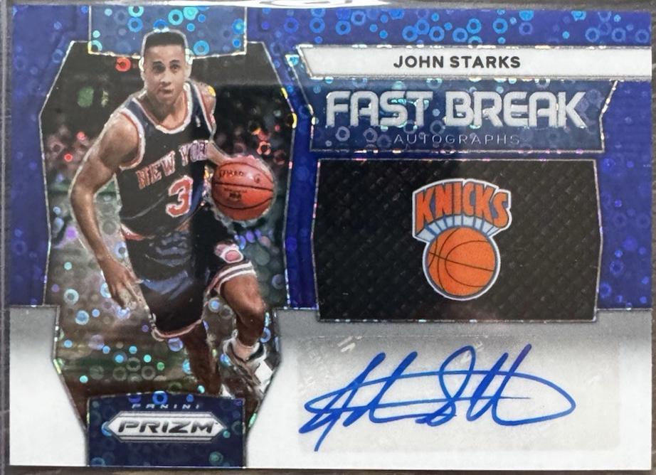 John Starks [Blue] #FB-JSY