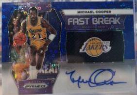 Michael Cooper [Blue] #FB-MCL