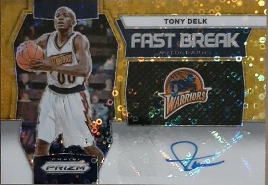 Tony Delk [Gold] #FB-DEL