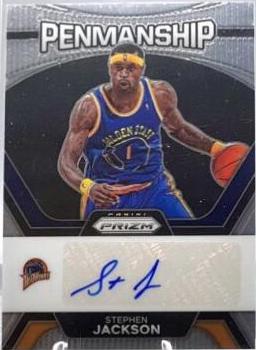 Stephen Jackson [Silver Prizm] #PNM-JAC