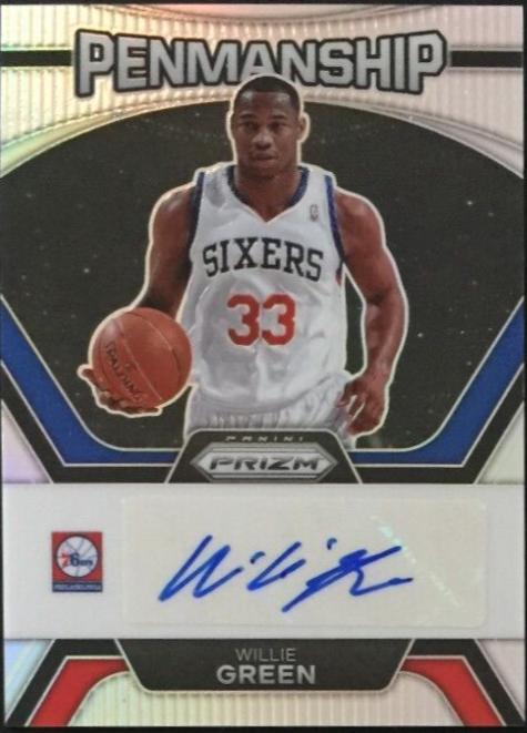 Willie Green [Silver Prizm] #PNM-WIL