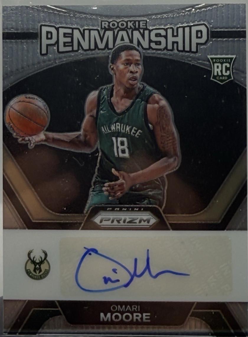 Omari Moore [Silver Prizm] #RP-OMM