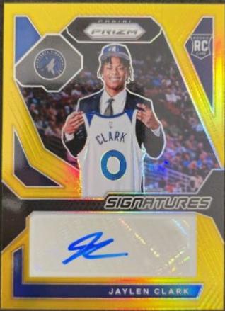 Jaylen Clark [Gold Prizm] #RSI-CRK