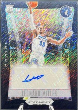 Leonard Miller [Black Prizm] #RSI-MIL