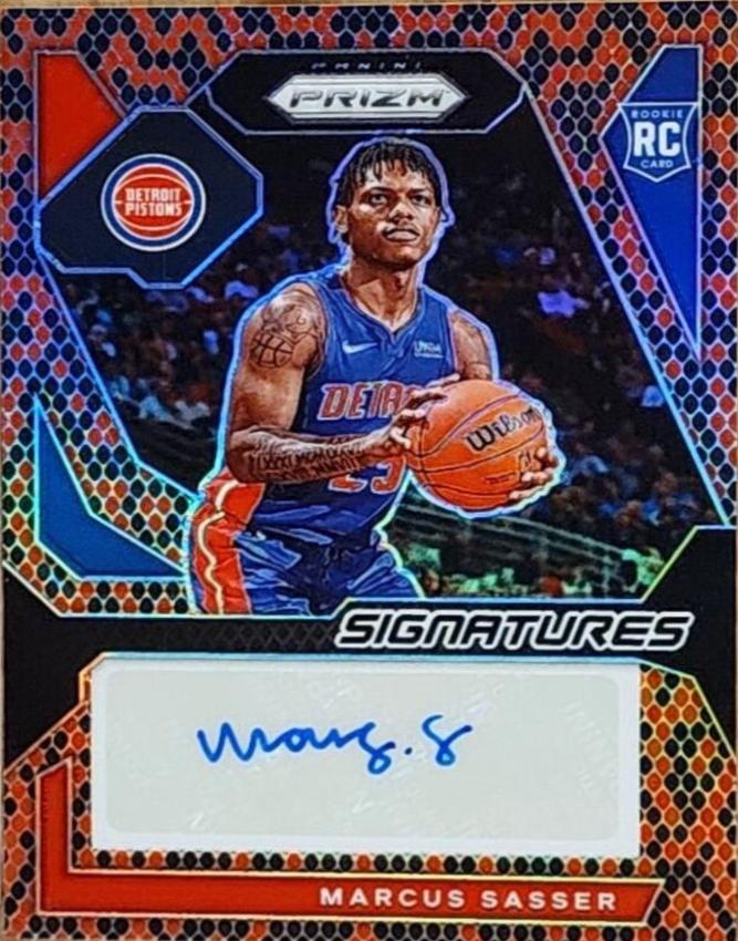 Marcus Sasser [Snakeskin Prizm] #RSI-SAS