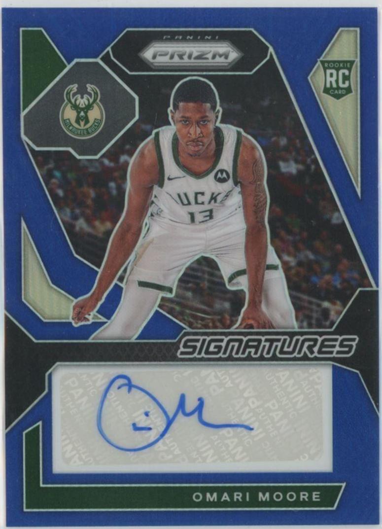 Omari Moore [Blue Prizm] #RSI-MOO