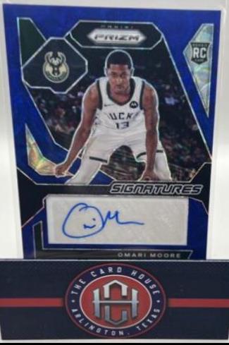 Omari Moore [Choice Blue Prizm] #RSI-MOO