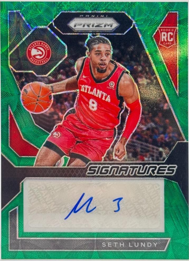 Seth Lundy [Choice Green Prizm] #RSI-LUN