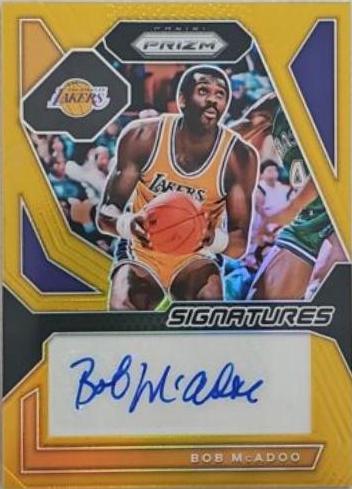 Bob McAdoo [Gold Prizm] #SIG-BOB