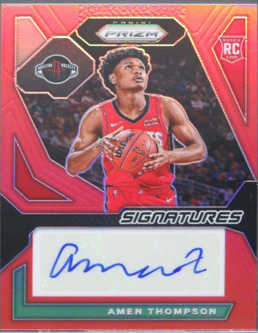 David Thompson [Red Prizm] #SIG-THM