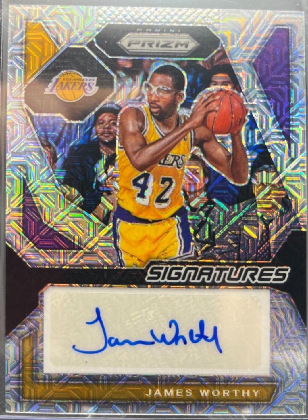 James Worthy [Mojo Prizm] #SIG-JWT