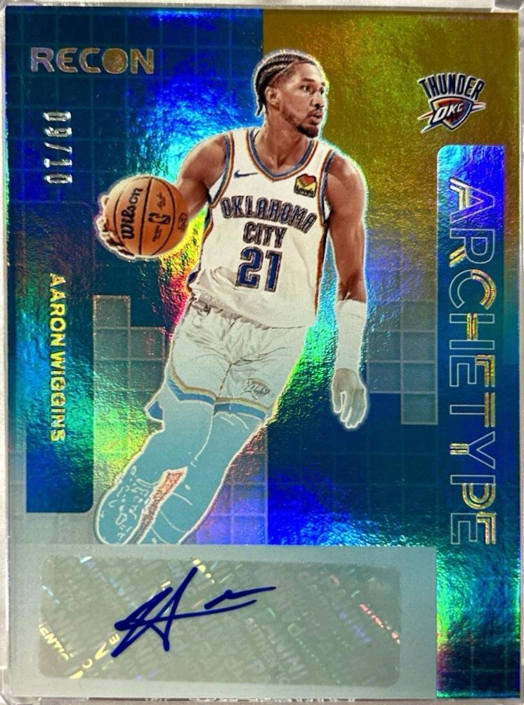 Aaron Wiggins [Gold] #AS-WIG