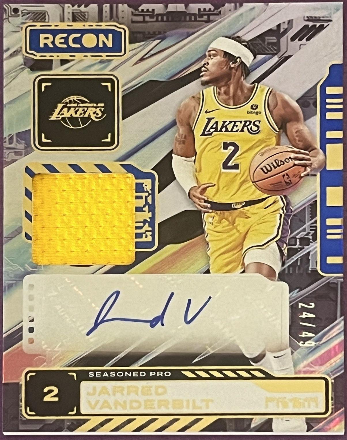 Jarred Vanderbilt [Blue] #SPA-VAN