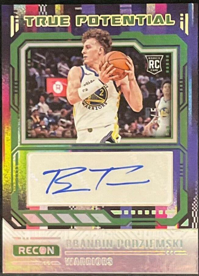 Brandin Podziemski [Green] #TPS-POD