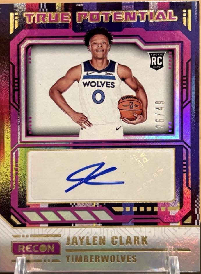 Jaylen Clark [Purple] #TPS-CLK