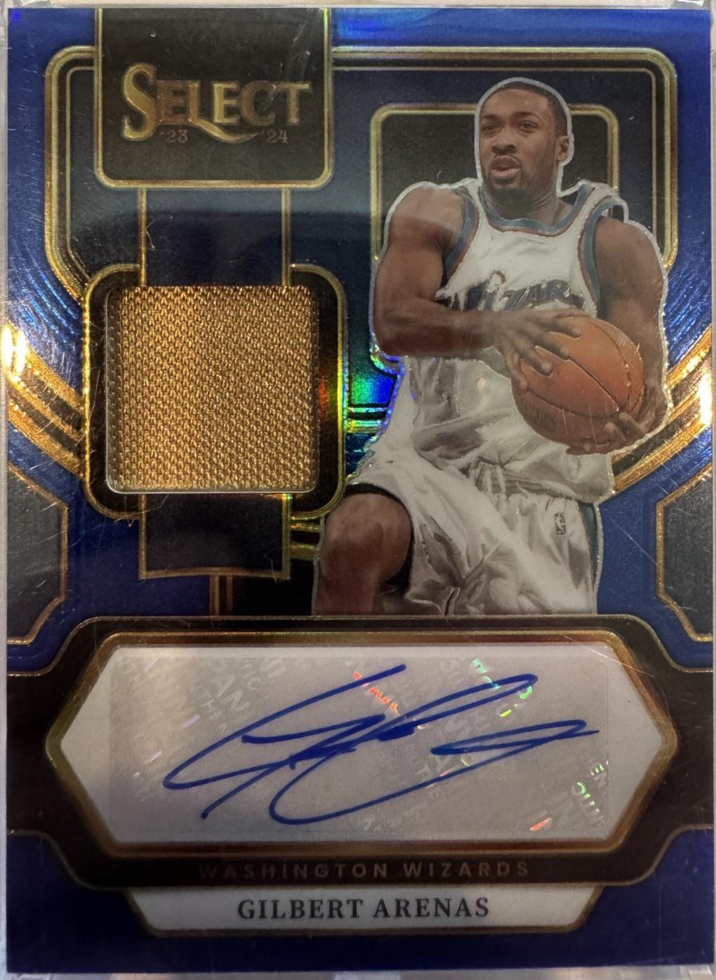 Gilbert Arenas [Blue Prizm] #AM-ARE