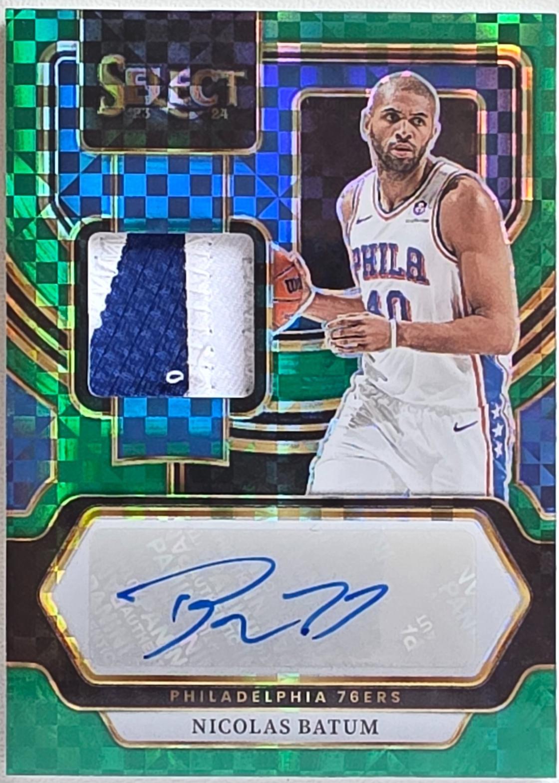 Nicolas Batum [Green Prizm] #AM-NIC