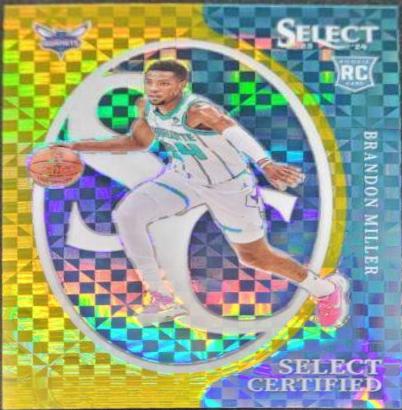 Brandon Miller [Gold Prizm] #10