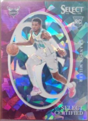 Brandon Miller [Purple Cracked Ice Prizm] #10