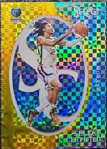 Ja Morant [Gold Prizm] #18
