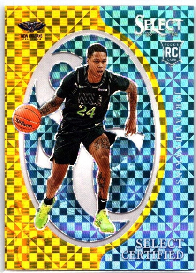 Jordan Hawkins [Gold Prizm] #17