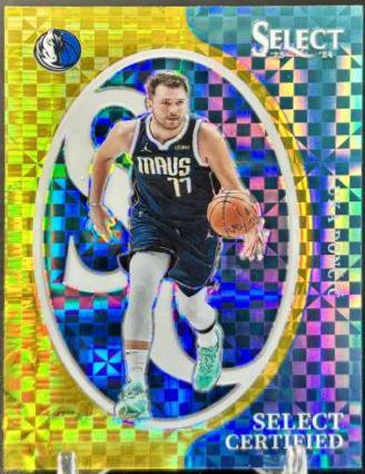 Luka Doncic [Gold Prizm] #9