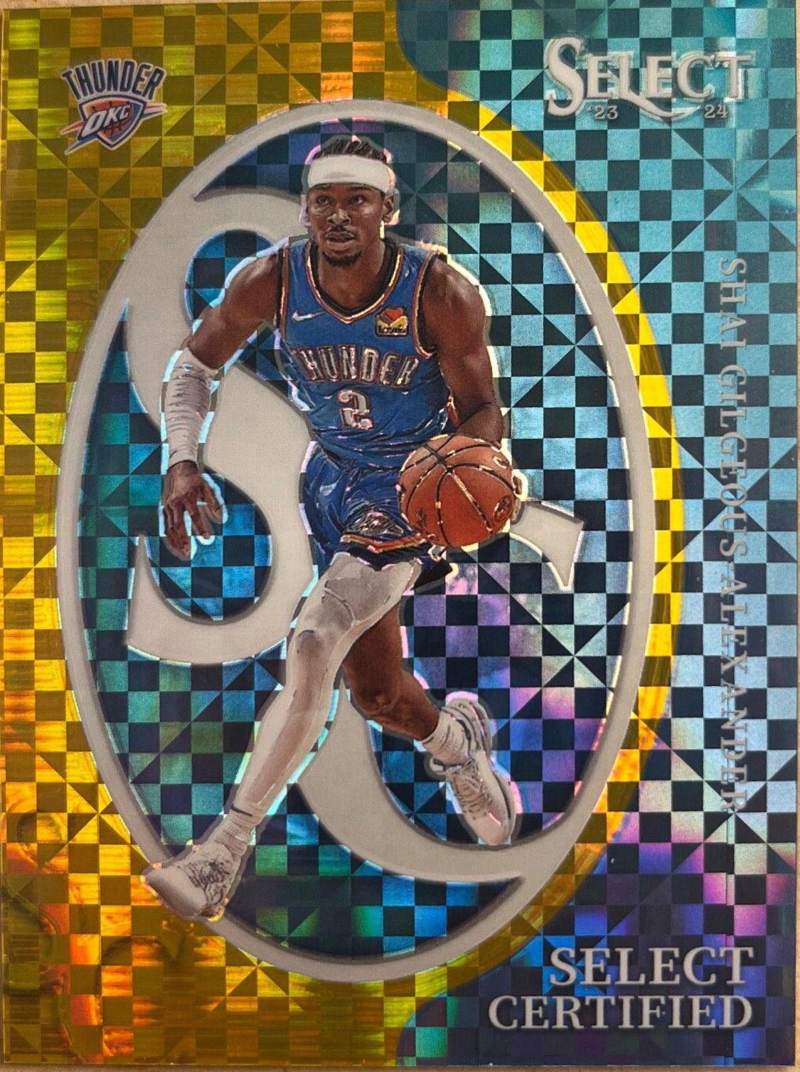 Shai Gilgeous-Alexander [Gold Prizm] #20