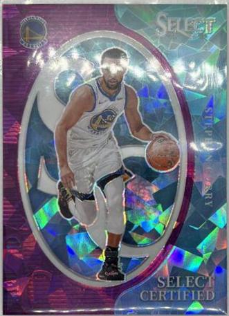 Stephen Curry [Purple Cracked Ice Prizm] #4