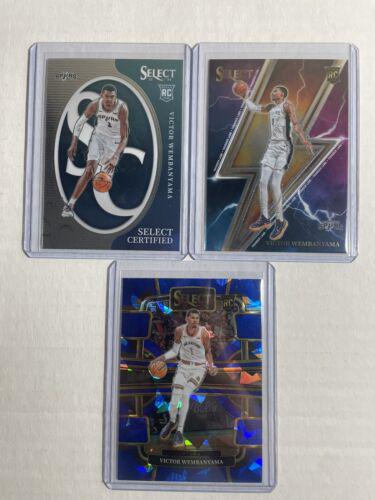 Victor Wembanyama [Purple Cracked Ice Prizm] #3