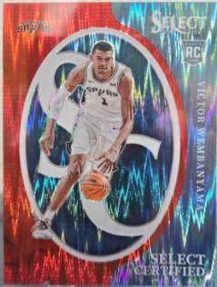 Victor Wembanyama [Red Flash Prizm] #3