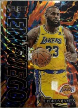 LeBron James [Black Finite Prizm] #10