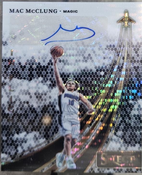Mac McClung [Black Finite Prizm] #IFS-MAC