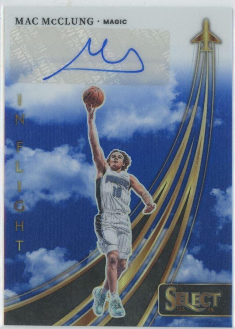 Mac McClung [Blue Prizm] #IFS-MAC
