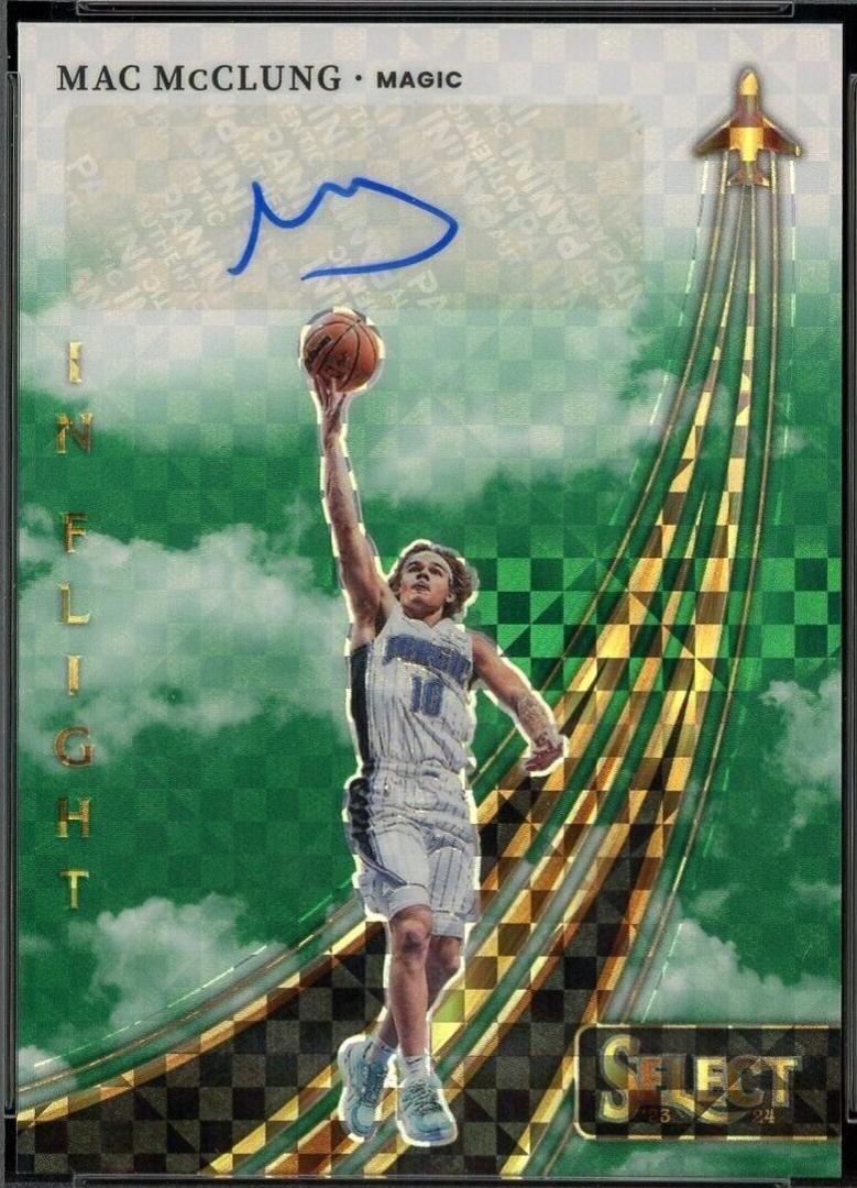 Mac McClung [Green Prizm] #IFS-MAC