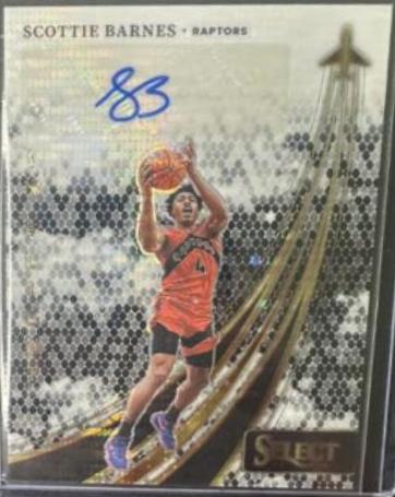 Scottie Barnes [Black Finite Prizm] #IFS-BRN