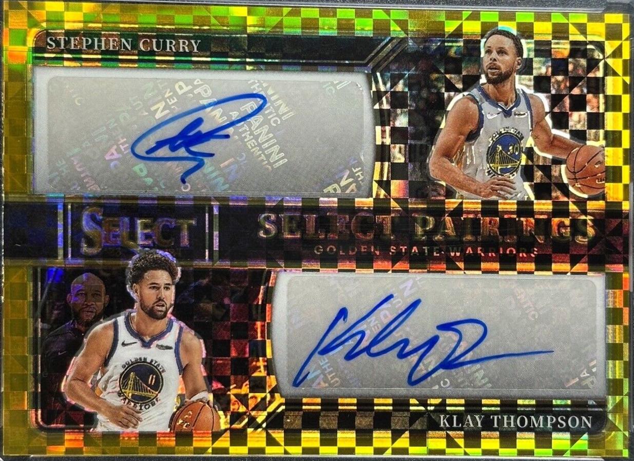 Stephen Curry / Klay Thompson [Gold Prizm] #1