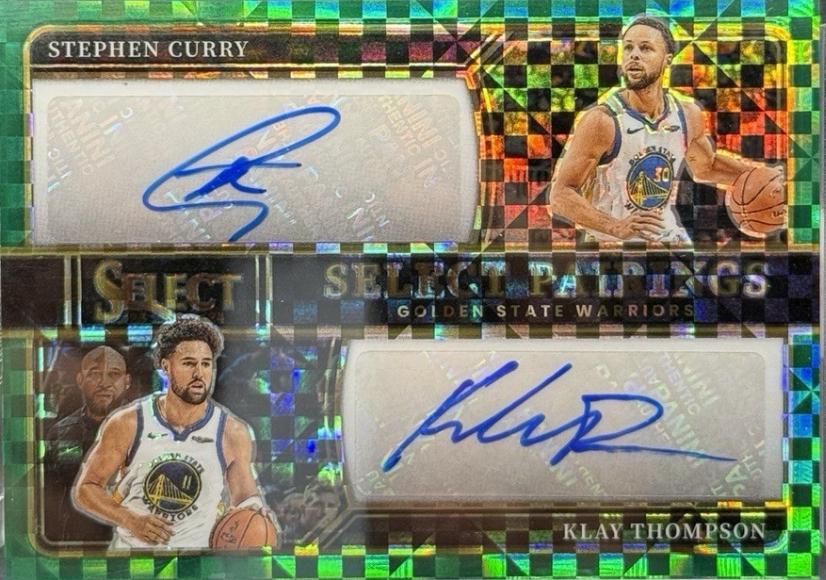 Stephen Curry / Klay Thompson [Green Prizm] #1
