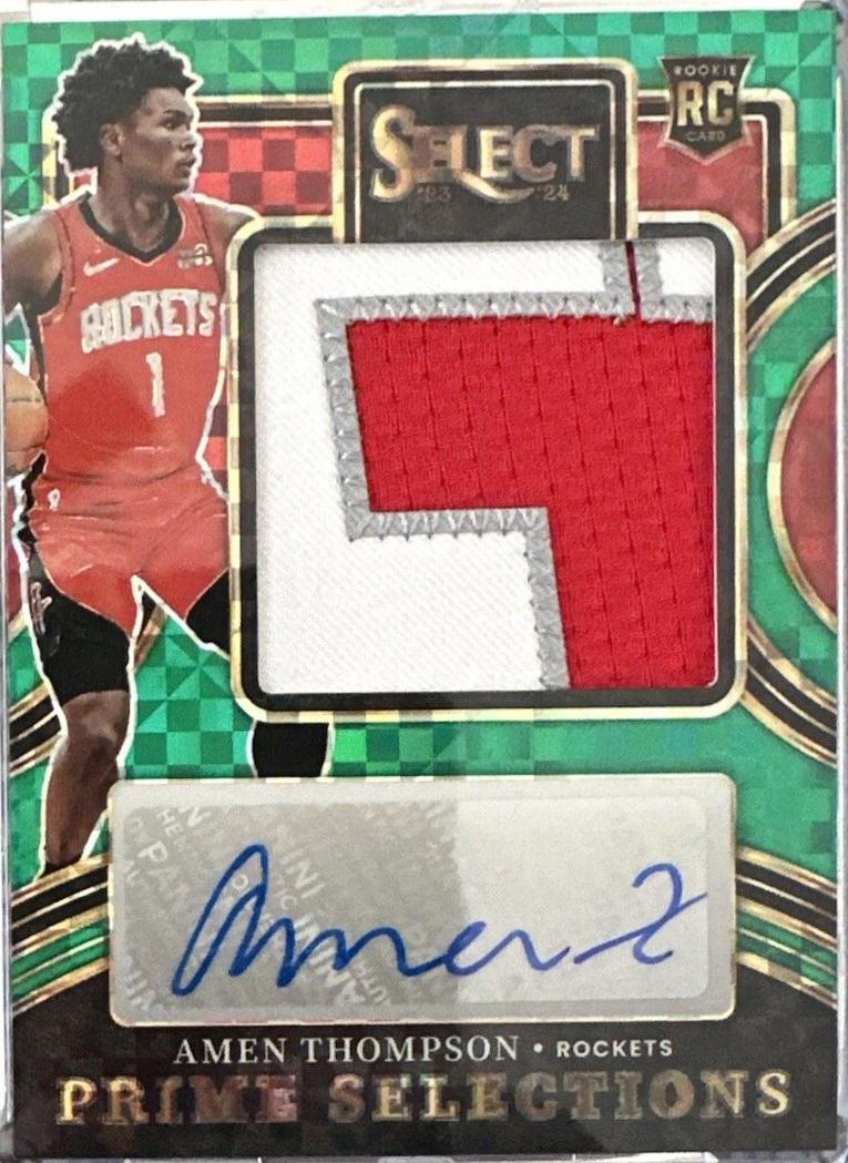 Amen Thompson [Green Prizm] #PS-AMN