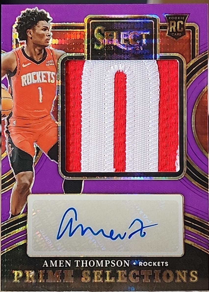 Amen Thompson [Purple Pulsar Prizm FOTL] #PS-AMN