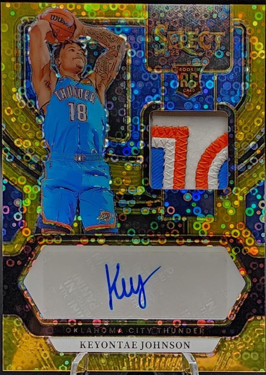 Keyontae Johnson [Gold Disco Prizm] #RJ-JHN