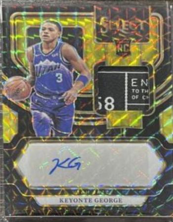 Keyonte George [Black Finite Prizm] #RJ-KEY