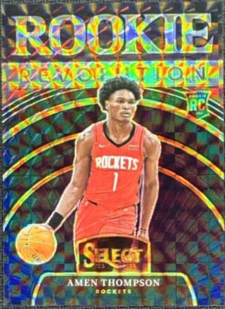 Amen Thompson [Black Finite Prizm] #14