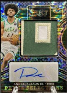Andre Jackson Jr. [Snake Skin Black Pulsar Prizm FOTL] #RS-AJJ