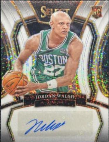 Jordan Walsh [White Sparkle Prizm] #RS-WAL