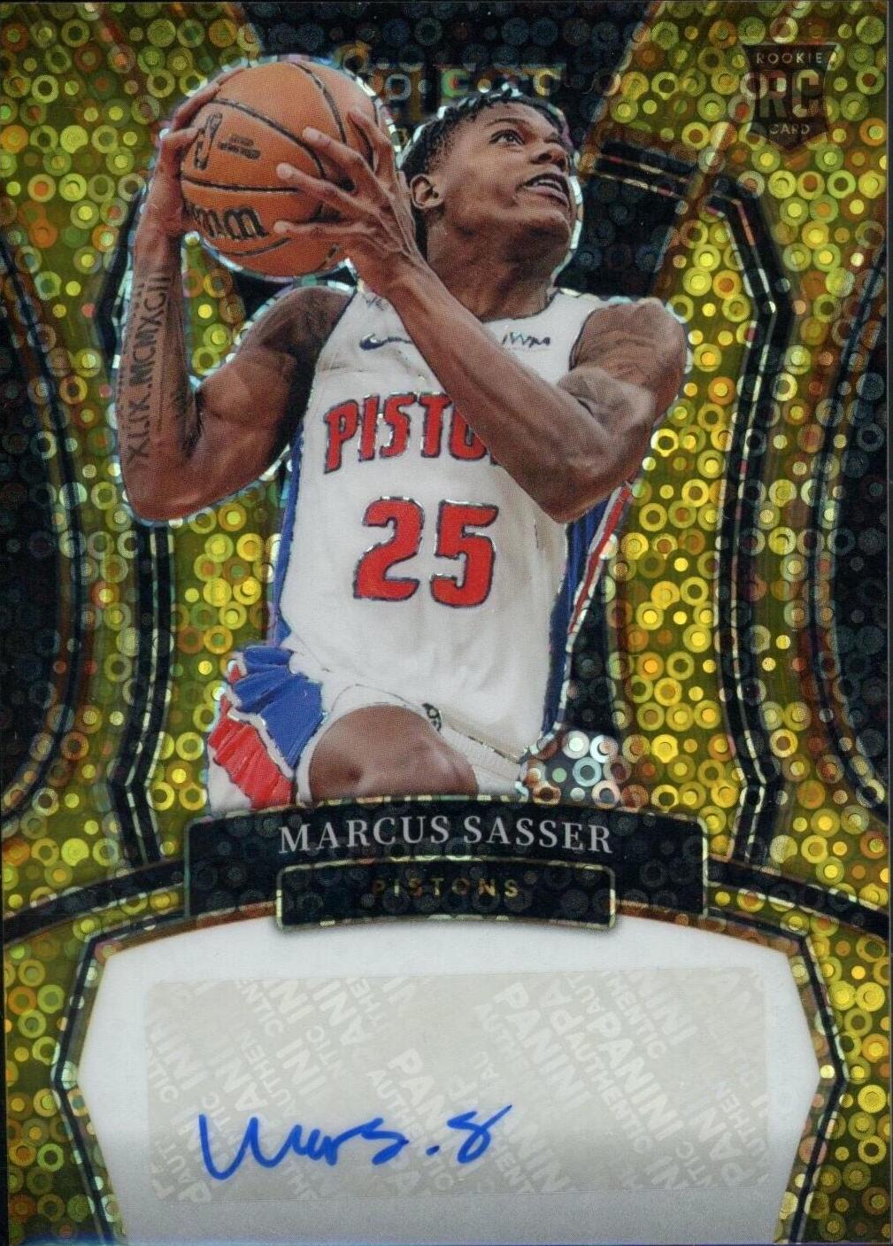 Marcus Sasser [Gold Disco Prizm] #RS-SAS