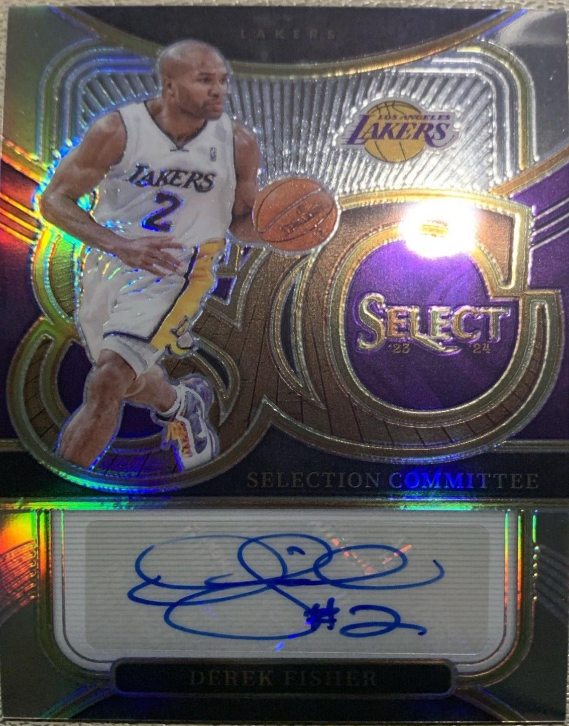 Derek Fisher [Gold Prizm] #SCS-FSH
