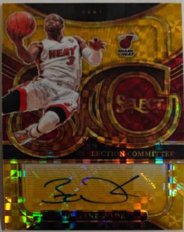 Dwyane Wade [Gold Prizm] #SCS-WAD