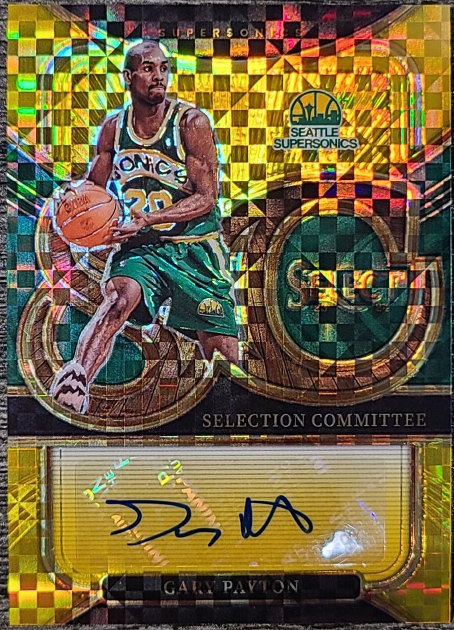 Gary Payton [Gold Prizm] #SCS-PAY