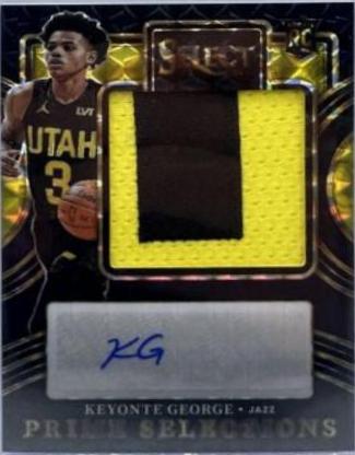 George Gervin [Black Finite Prizm] #26